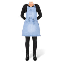 Load image into Gallery viewer, 5 Pocket Apron - Slim Fit Washed Indigo
