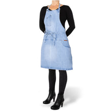 Load image into Gallery viewer, 5 Pocket Apron - Slim Fit Washed Indigo
