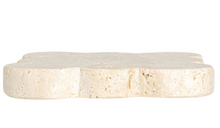 Load image into Gallery viewer, Set of 4 Travertine Coasters w/ Scalloped Edge

