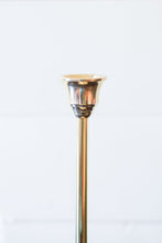 Load image into Gallery viewer, Set of 3 Brass Candle Holders
