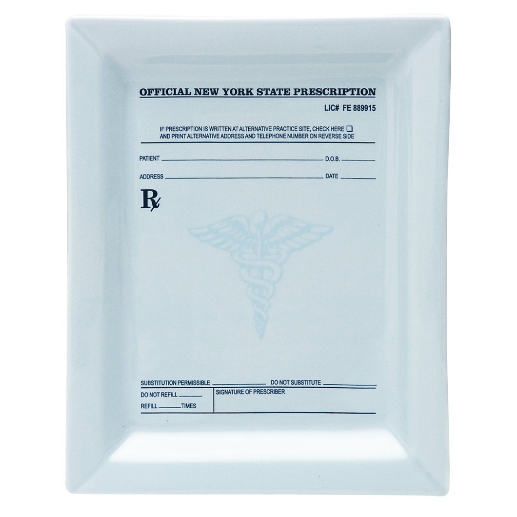 Fishs Eddy Funny Little Trays - Prescription