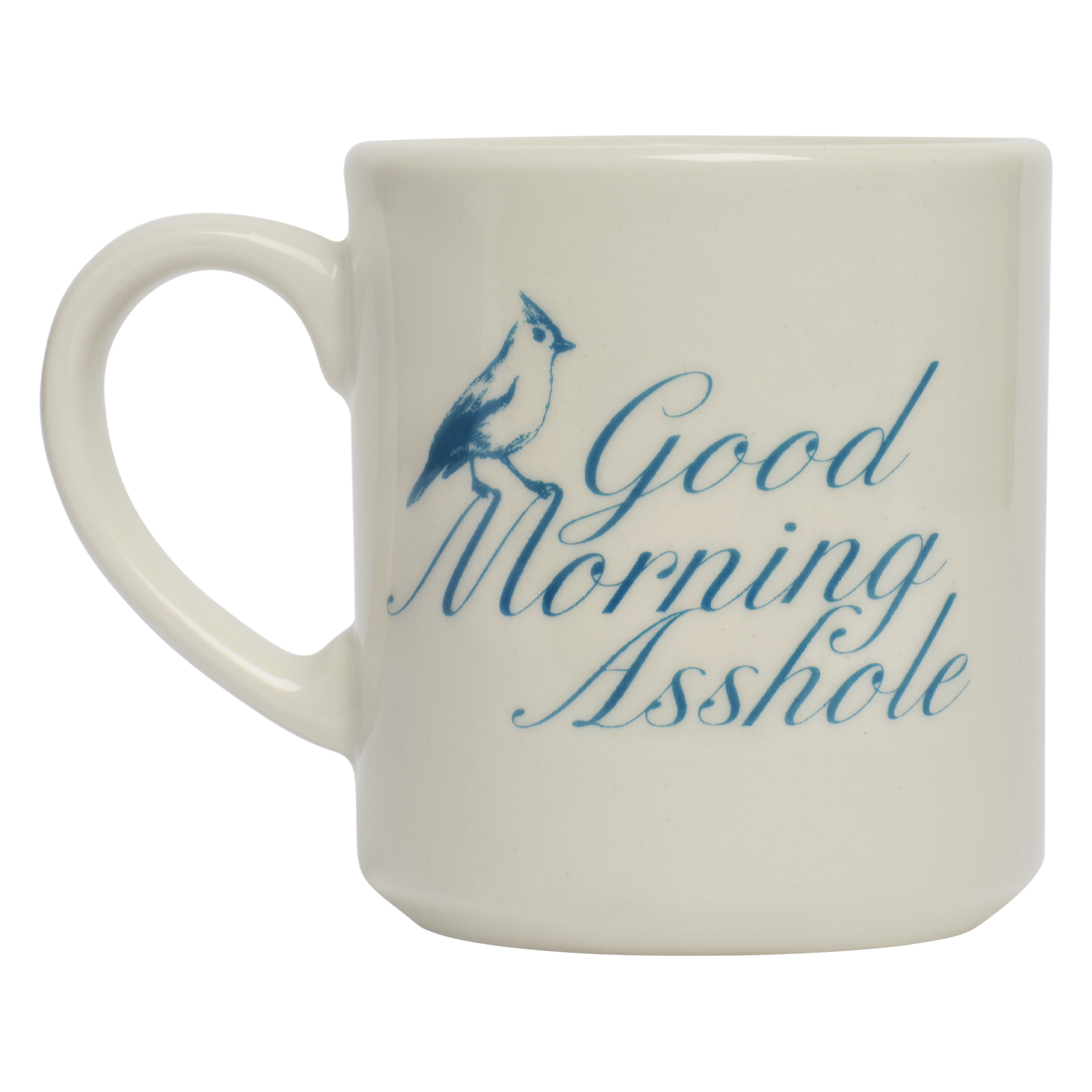 Fishs Eddy Pleasantries - Good Morning Asshole Mug