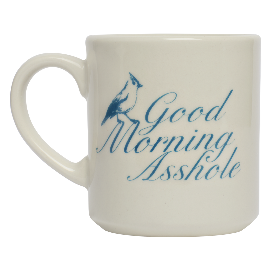 Fishs Eddy Pleasantries - Good Morning Asshole Mug