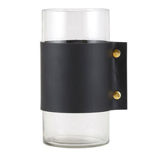 Load image into Gallery viewer, Hurricane Vase - Black Cuff
