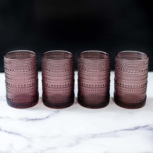 Load image into Gallery viewer, Set of 4 Hobnail Drinking Glasses
