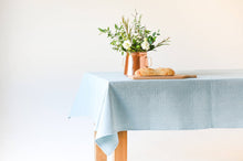 Load image into Gallery viewer, Blue Dotted Tablecloth
