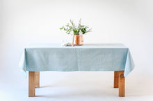 Load image into Gallery viewer, Blue Dotted Tablecloth
