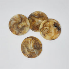 Load image into Gallery viewer, Set of 4 Resin Tortoiseshell Coasters
