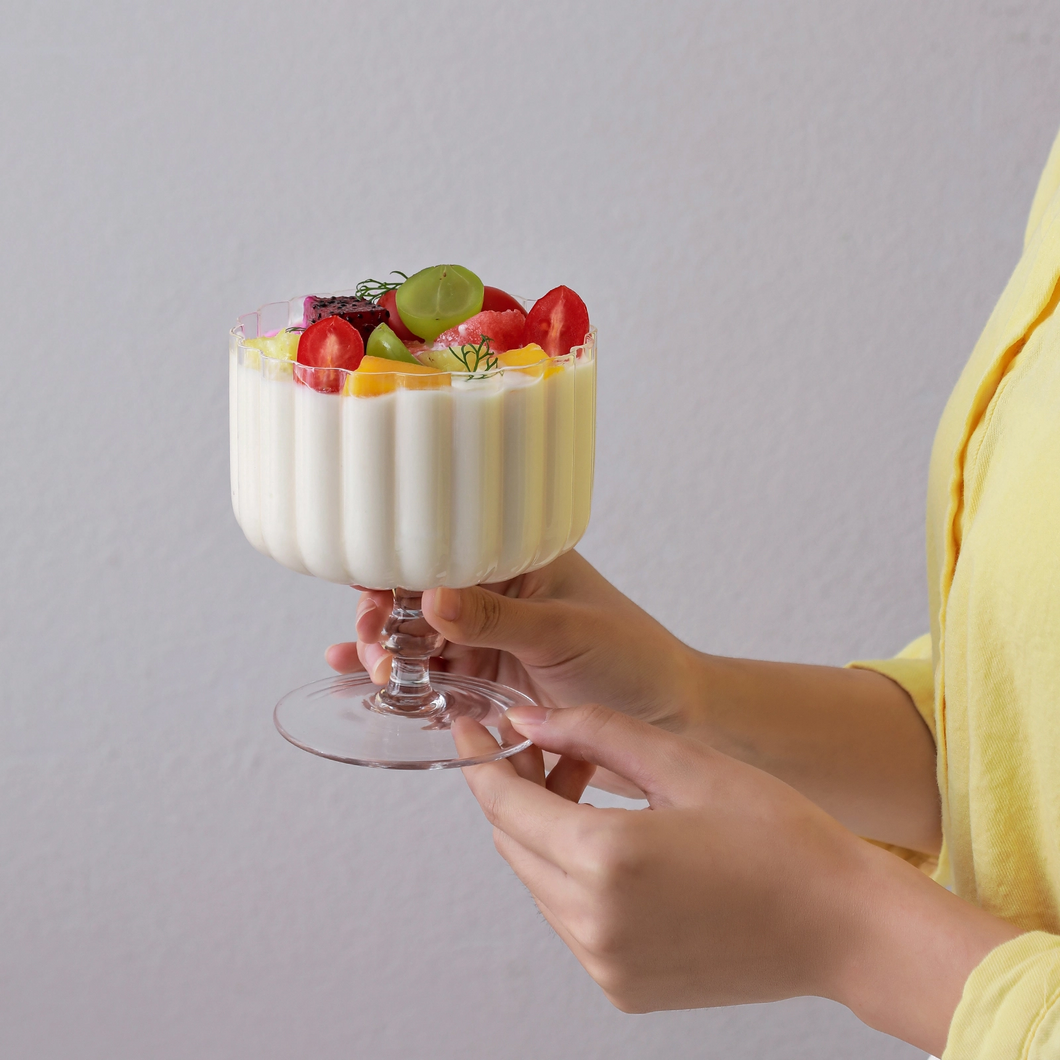 Wave Shaped Dessert Bowl