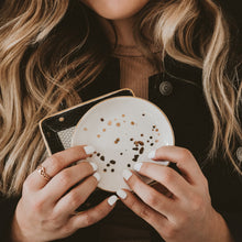 Load image into Gallery viewer, Gold Speckled Jewelry Dish
