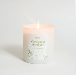 Afternoon In Central Park Candle