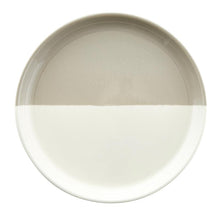 Load image into Gallery viewer, Dipped Salad Plates - Warm Grey
