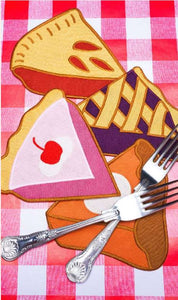 Pie Napkins- Set of 4