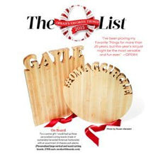 Load image into Gallery viewer, Words with Boards Personalized Cutting Board ~ Vertical
