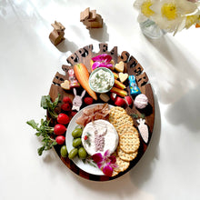 Load image into Gallery viewer, Words with Boards Oval Personalized Cutting Board
