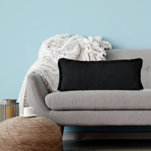 Load image into Gallery viewer, Solid Fringe Throw Pillow

