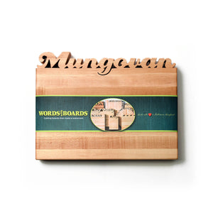 Words with Boards Personalized Cutting Board - Small