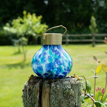 Load image into Gallery viewer, Solar Tea Lanterns 5&quot; Handblown Glass
