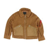 Brown Solid Lightweight Jacket- L
