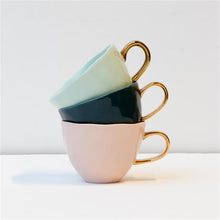 Load image into Gallery viewer, Good Morning Cappuccino/Tea Cup Old Pink
