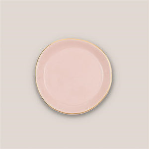 Good Morning Plate Small Old Pink