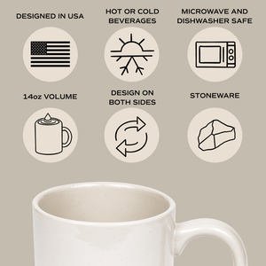 Mama Needs 14oz. Coffee Stoneware Coffee Mug