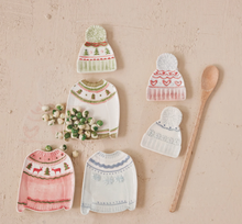 Load image into Gallery viewer, Stoneware Sweater-Shaped Dish Set
