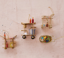 Load image into Gallery viewer, Metal Bar Cart Ornament
