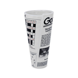 Newspaper Ceramic Vase