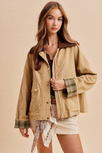 Load image into Gallery viewer, Cotton Barn Jacket – Sandy Beige
