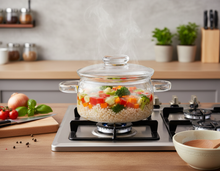 Load image into Gallery viewer, Simax - Nyko Clear Glass Pot, With Lid, 1L
