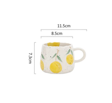 Load image into Gallery viewer, Ceramic Fruit Printed Mug
