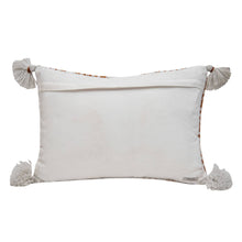 Load image into Gallery viewer, Bobbi Rust Orange Lumbar Pillow
