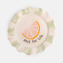 Load image into Gallery viewer, Zest For Life Grapefruit Plate
