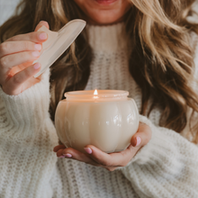 Load image into Gallery viewer, Warm and Cozy Soy Candle - 20oz Pumpkin Jar
