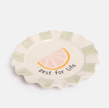 Load image into Gallery viewer, Zest For Life Grapefruit Plate
