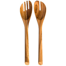 Load image into Gallery viewer, Rock &amp; Branch® Olive Wood Salad Serving Set
