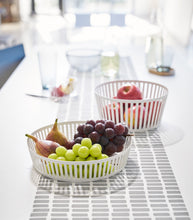 Load image into Gallery viewer, Fruit Basket - Wide - Steel
