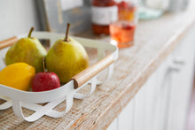 Load image into Gallery viewer, Fruit Basket - Steel + Wood

