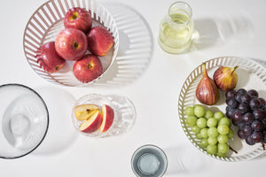 Fruit Basket - Wide - Steel