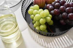 Fruit Basket - Wide - Steel