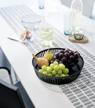 Load image into Gallery viewer, Fruit Basket - Wide - Steel
