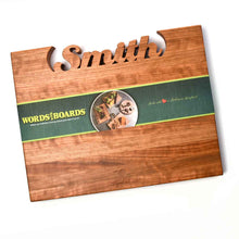 Load image into Gallery viewer, Words with Boards Personalized Cutting Board ~ Large
