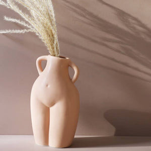 Porcelain Love Handles and Bum Vase