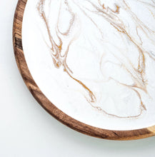 Load image into Gallery viewer, Acacia Resin Lazy Susan 16&quot;
